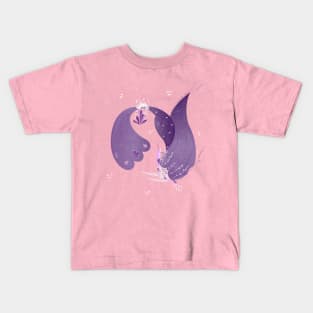 Mermay amethyst Kids T-Shirt